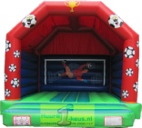 Springkussen,luchtkasteel,luchtkussen,Voetbal-springhuis